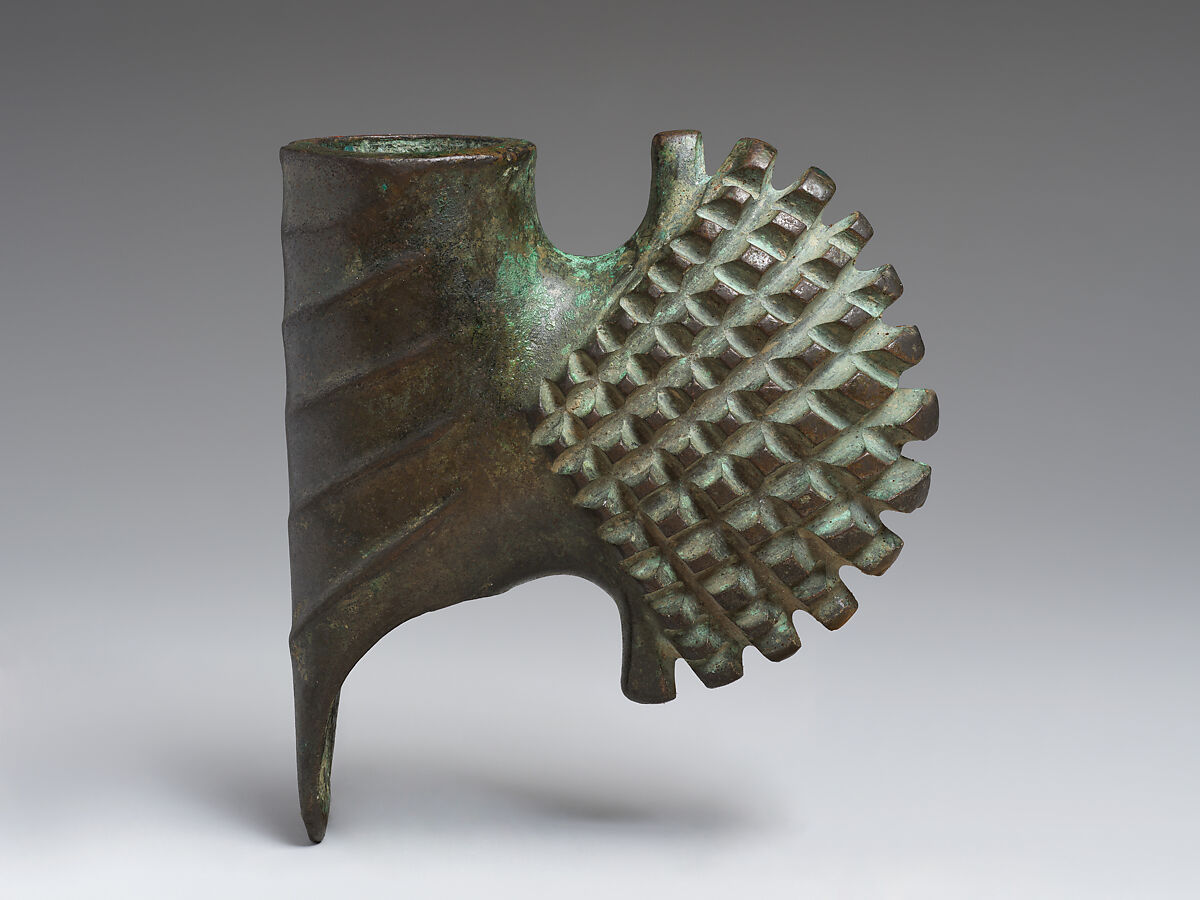 Axe or mace head, Bronze, Hattian 