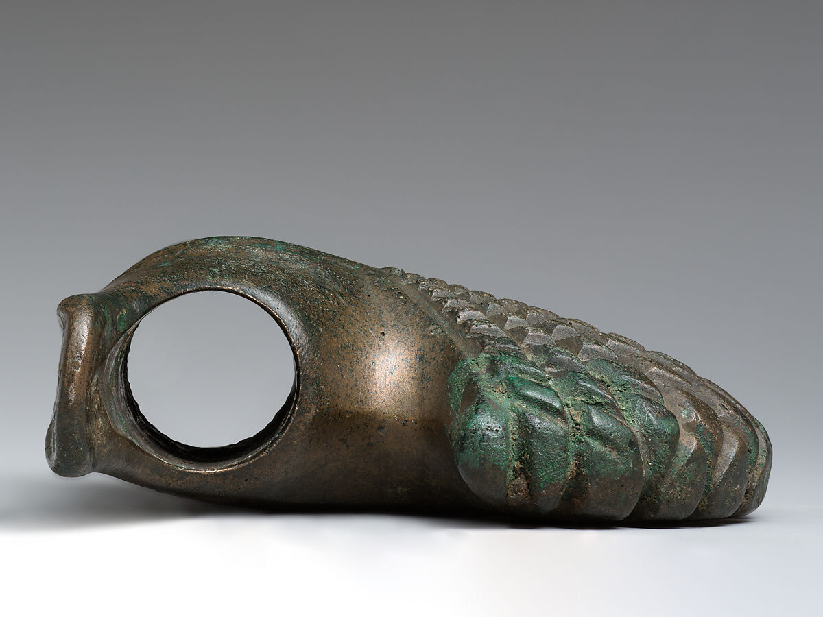 Axe or mace head, Bronze, Hattian