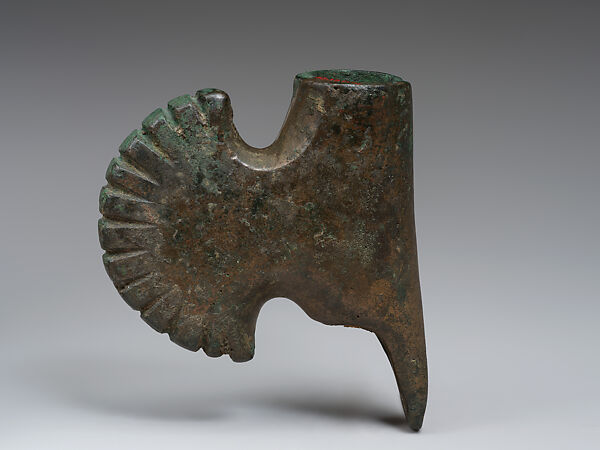 Axe or mace head, Bronze, Hattian