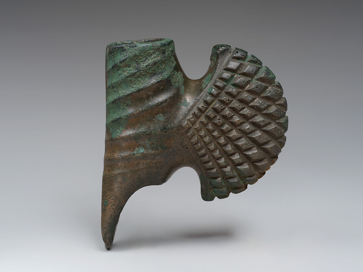 Axe or mace head, Bronze, Hattian 