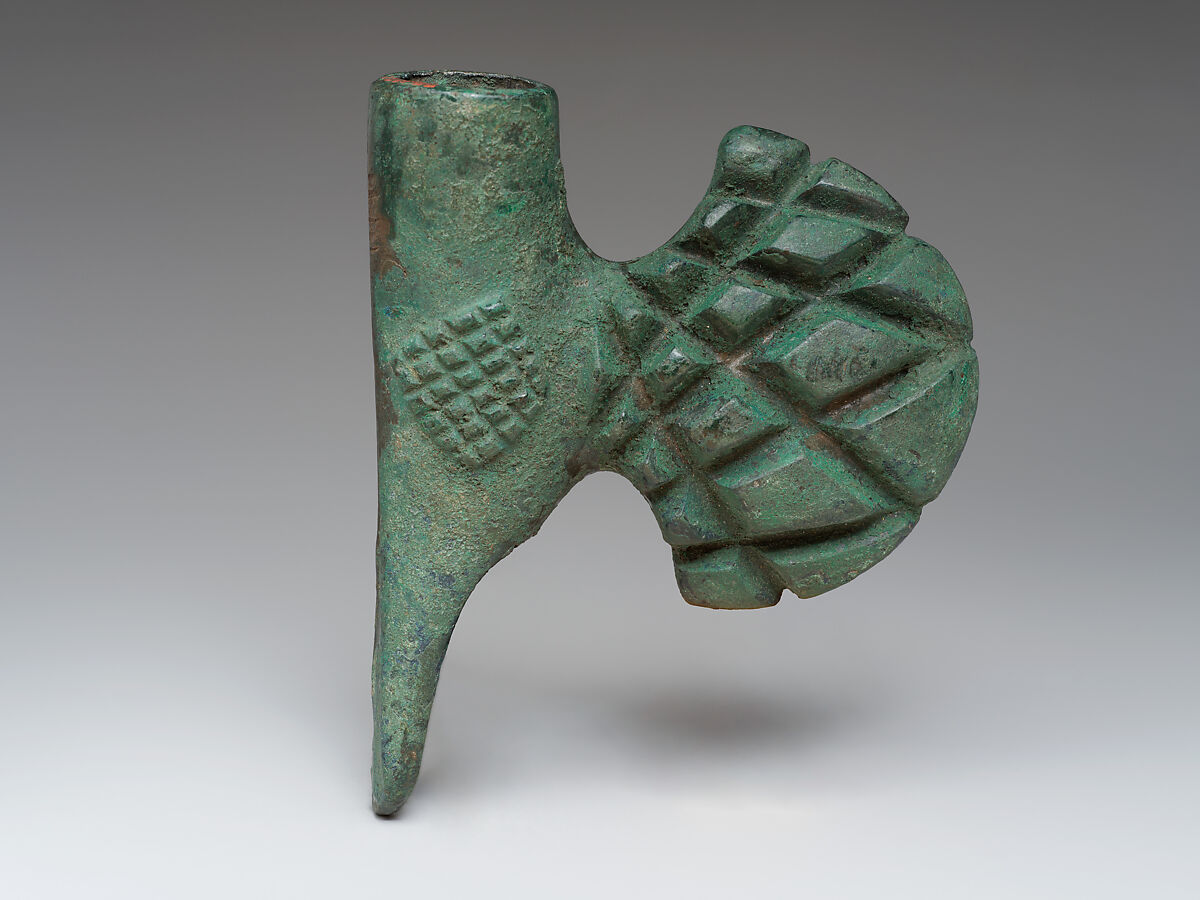 Axe or mace head, Bronze, Hattian 