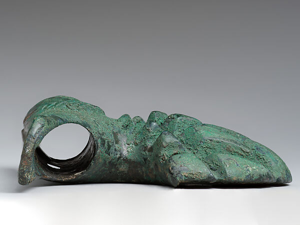 Axe or mace head, Bronze, Hattian
