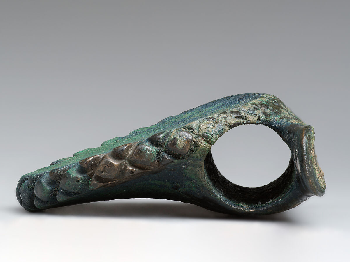 Axe or mace head, Bronze, Hattian