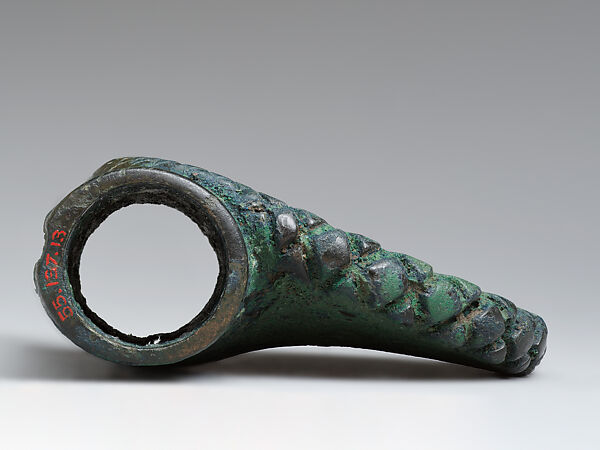 Axe or mace head, Bronze, Hattian