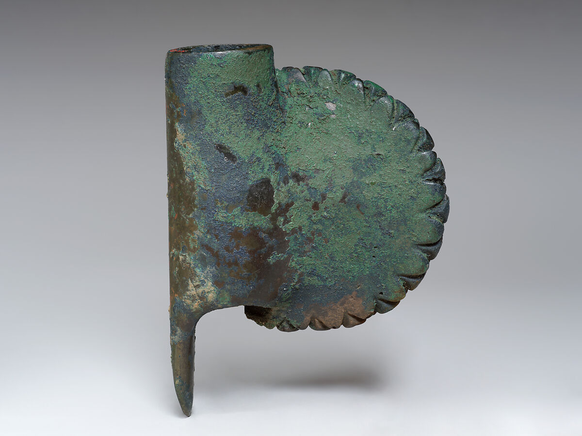 Axe or mace head, Bronze, Hattian