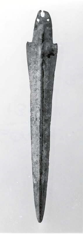 Sword or dagger, Bronze, Hattian 