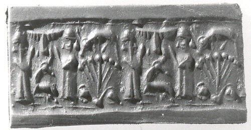 Cylinder seal, Stone, Mitanni 