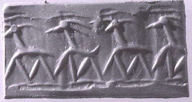 Cylinder seal, Stone, Mitanni 