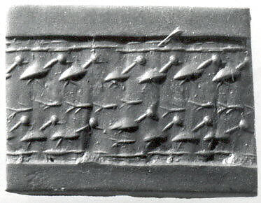 Cylinder seal, Stone, Mitanni 