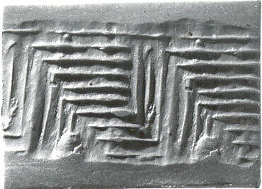 Cylinder seal, Steatite (?), Mitanni 