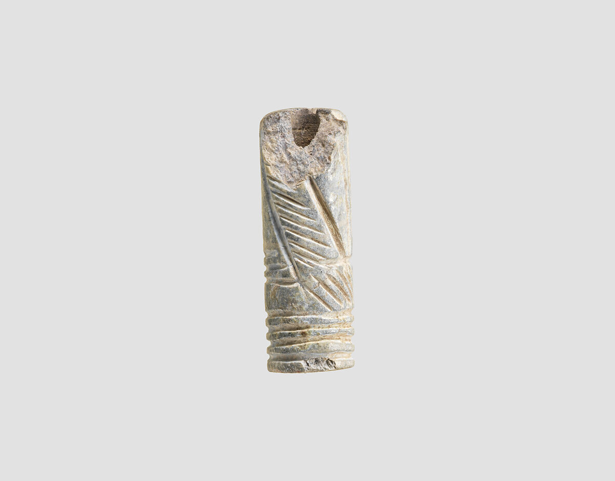 Cylinder seal, Faience, Iran