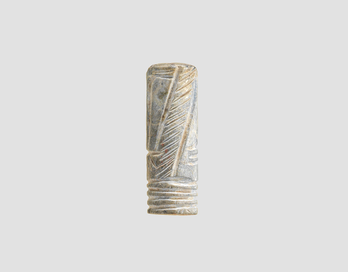 Cylinder seal, Faience, Iran