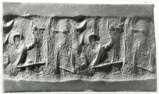 Cylinder seal, Stone, Mitanni 