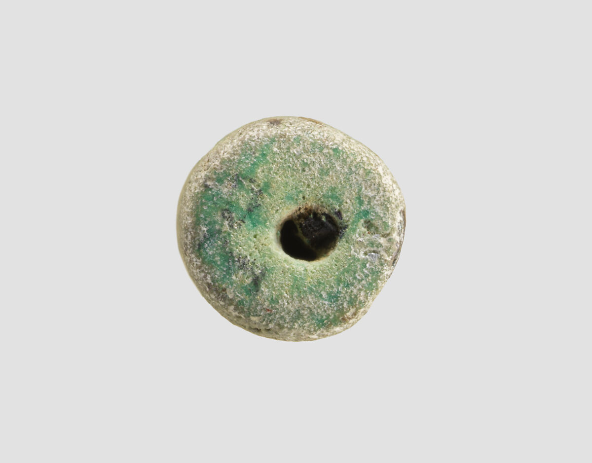 Cylinder seal with hunting scene, Faience, Assyrian