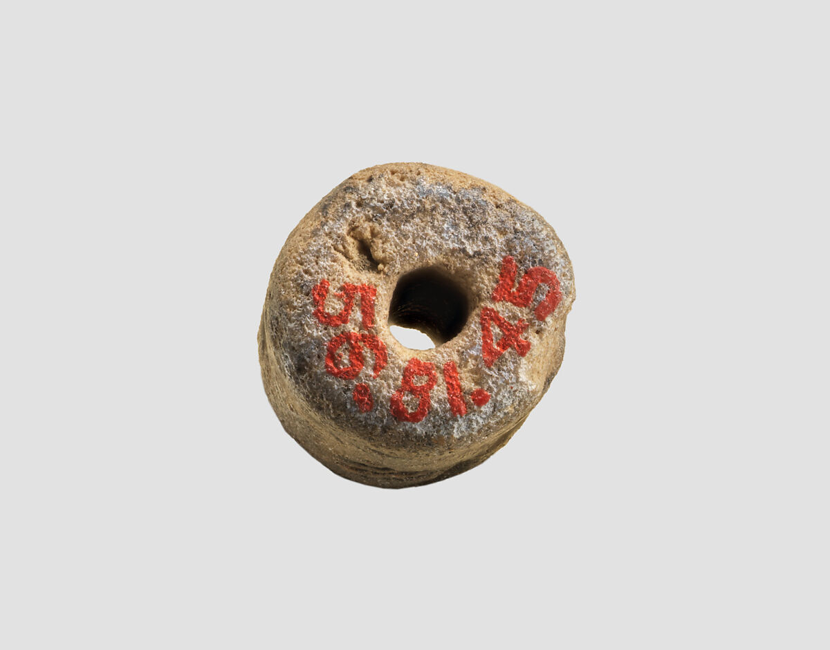 Cylinder seal with monsters, Faience, Assyrian
