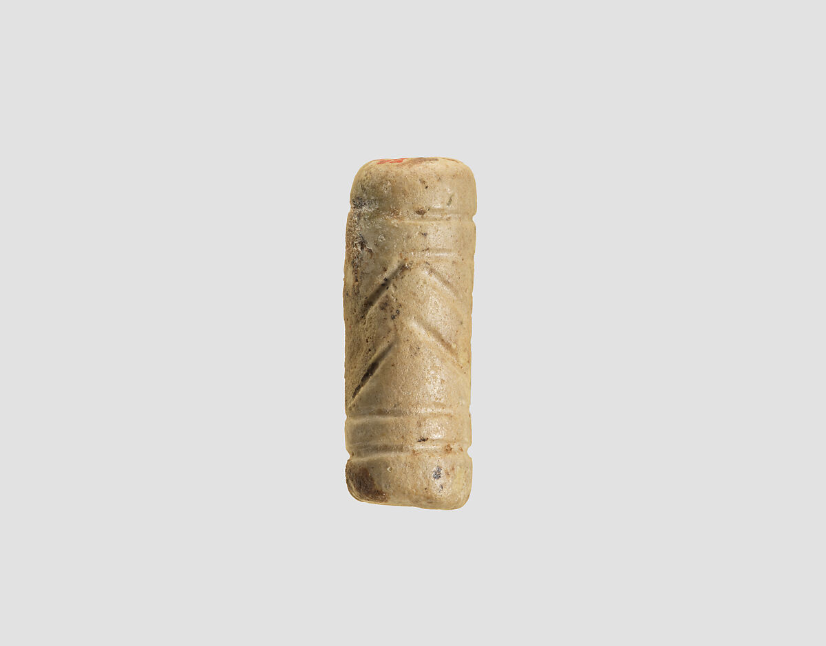 Cylinder seal, Faience, Mitanni