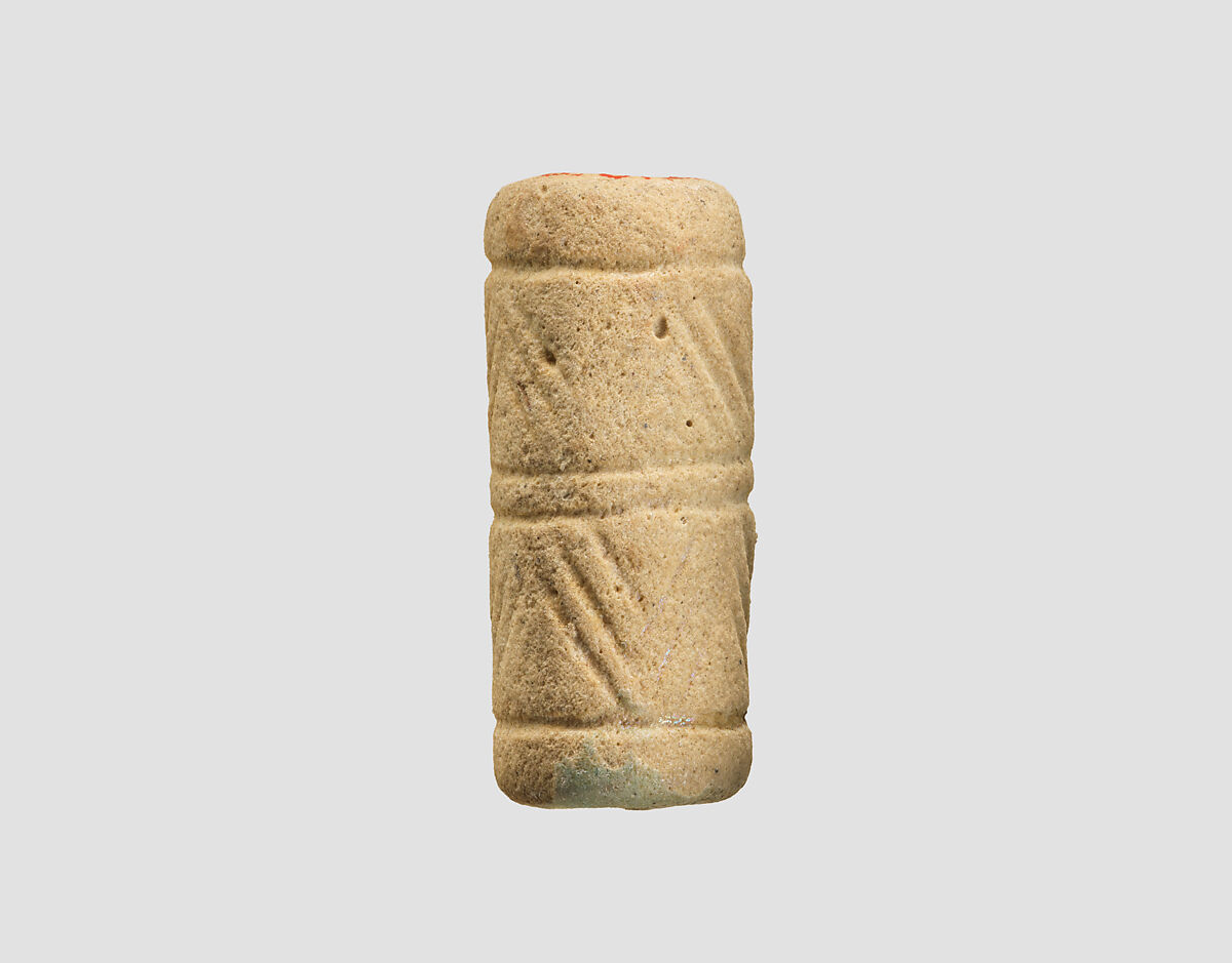Cylinder seal, Faience, Mitanni