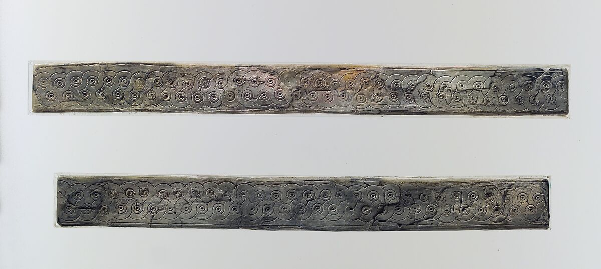 Three border strips, Ivory, Assyrian