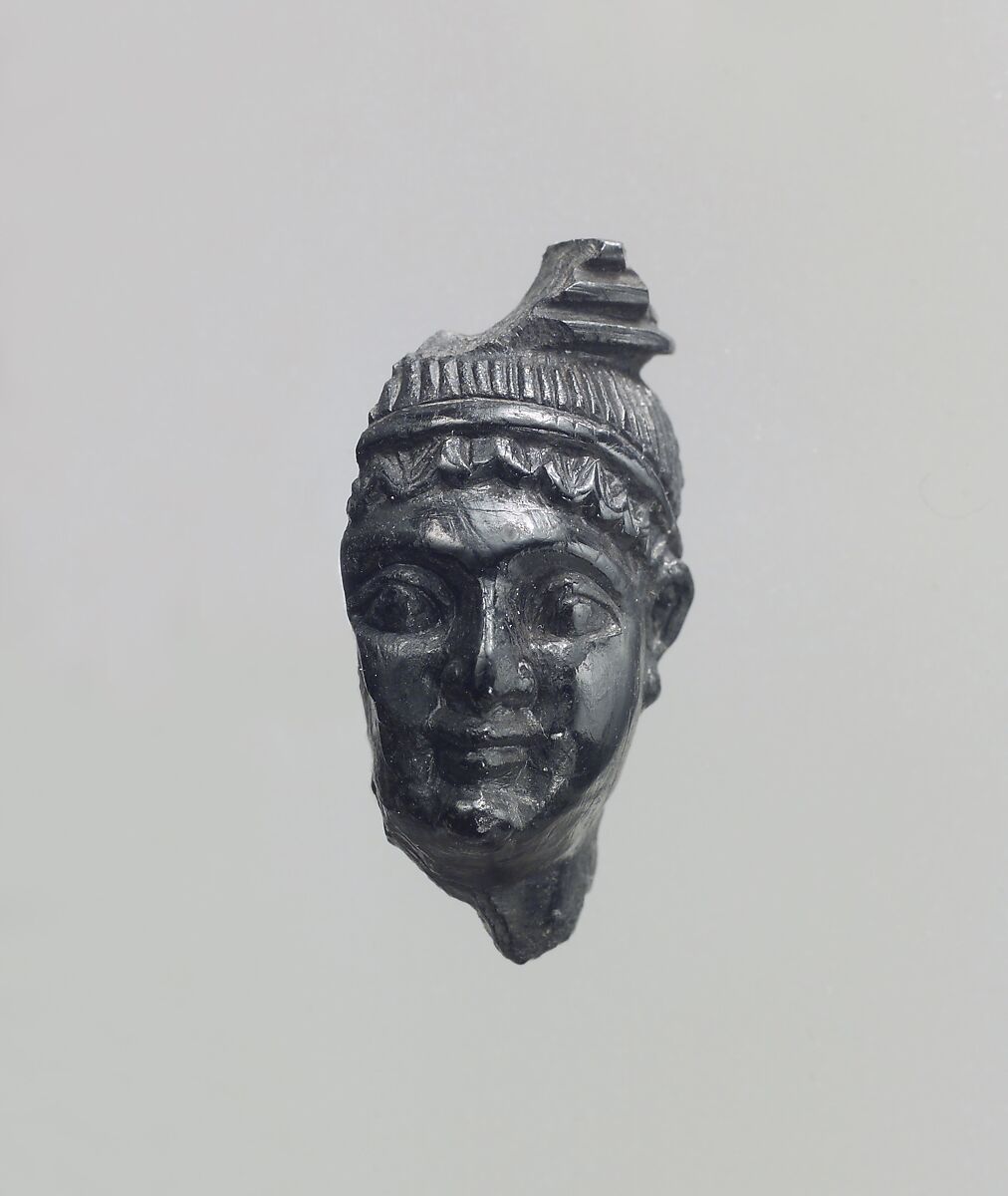 Head, Ivory, Assyrian 