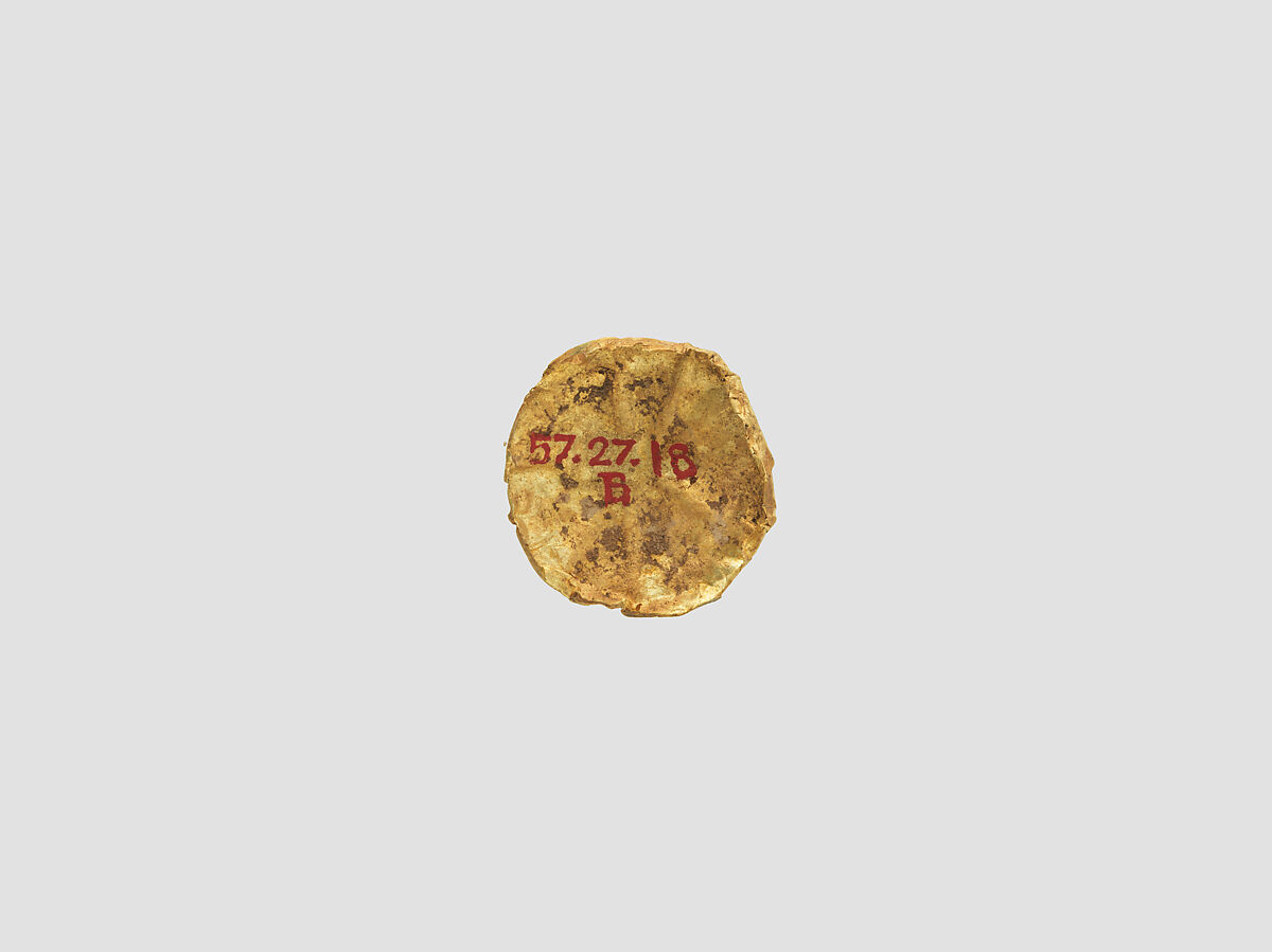 Button, Gold, Assyrian