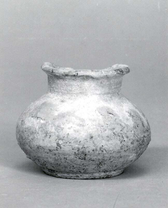 Miniature jar, Ceramic, Assyrian 
