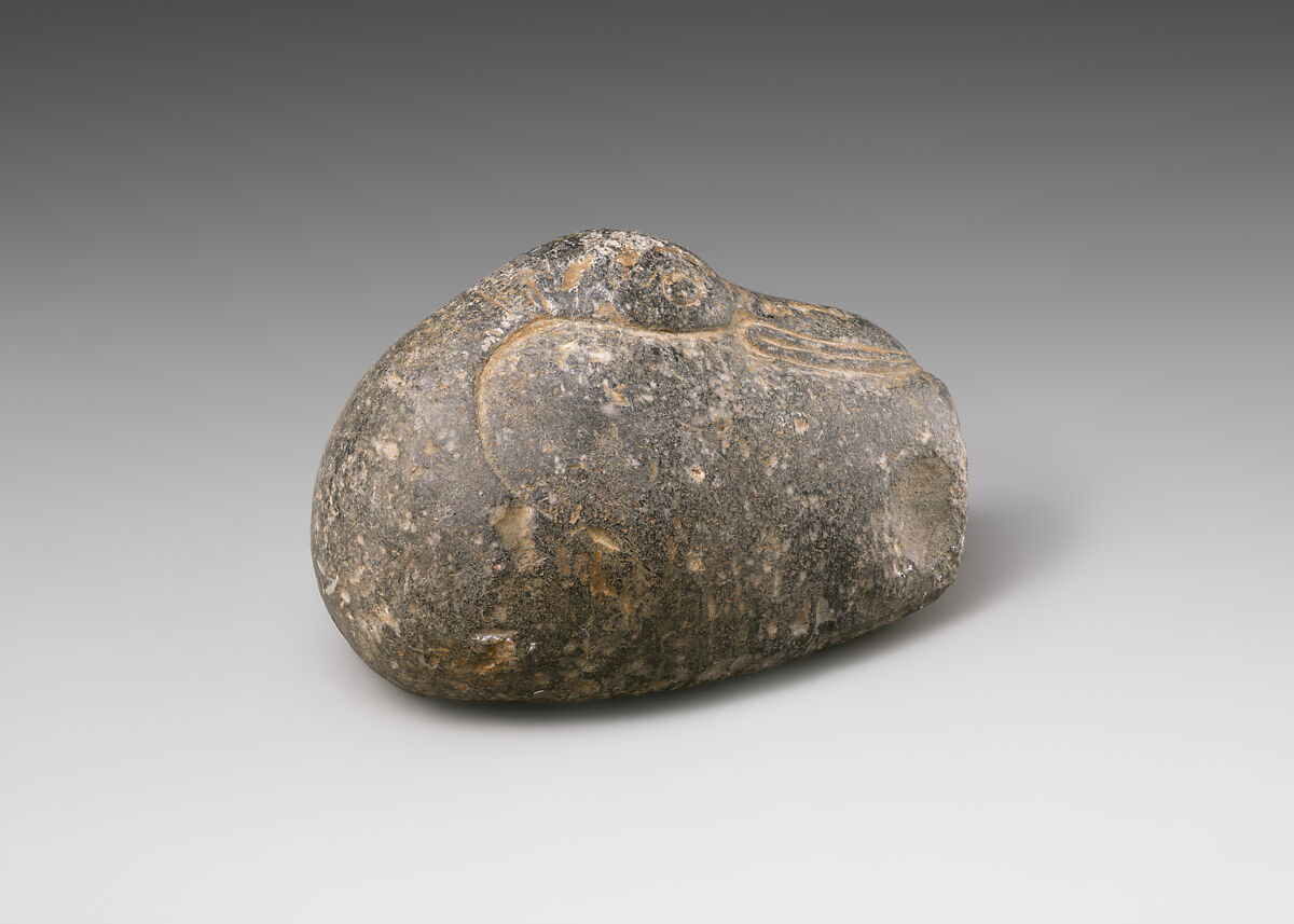 Weight in the shape of a duck, Stone, Assyrian