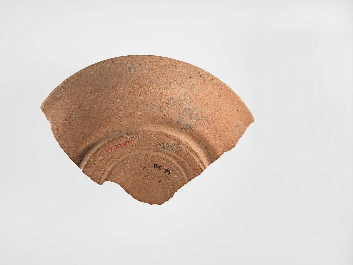 Bowl sherd, Ceramic, Assyrian 