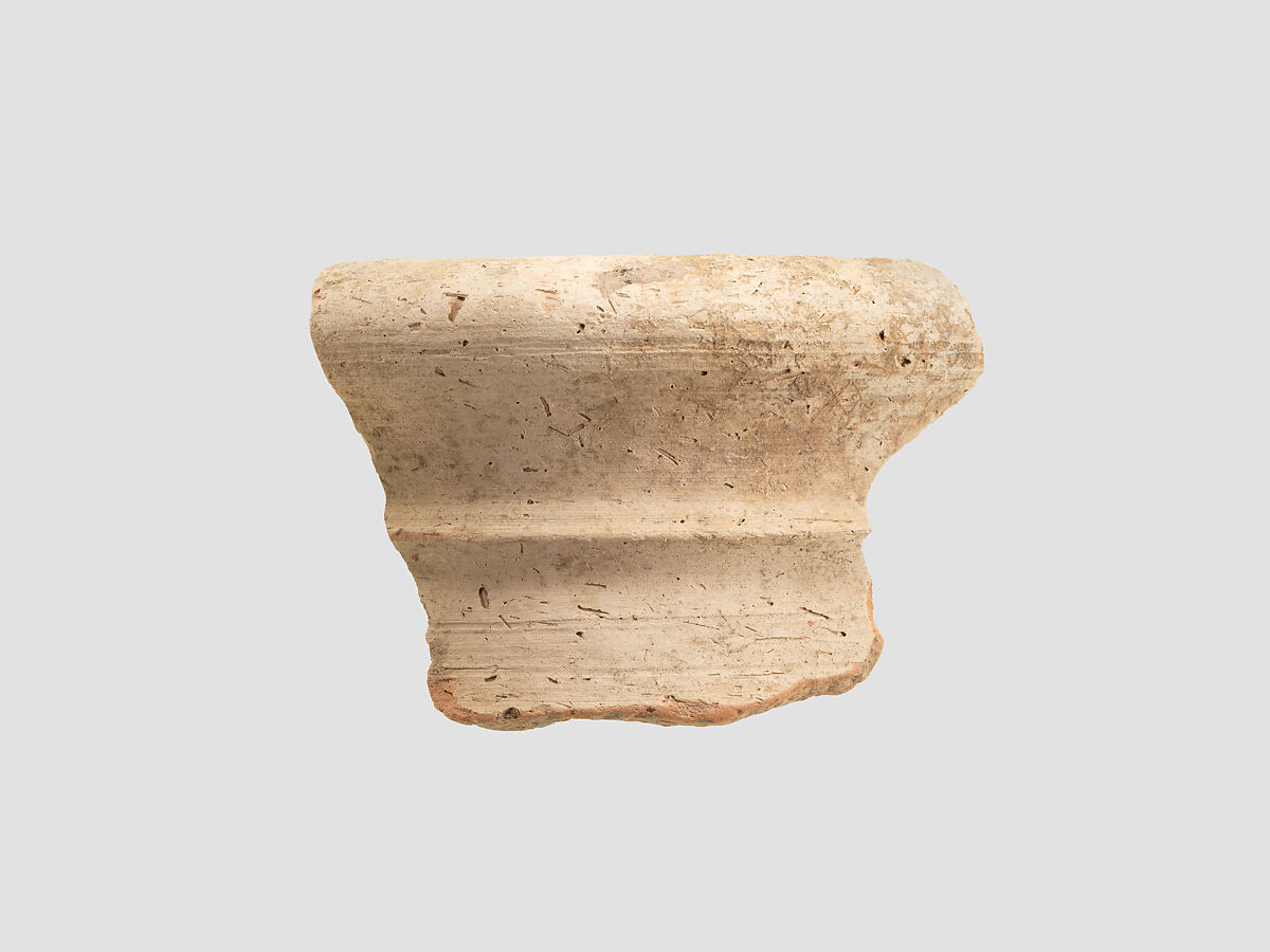 Rim sherd, Ceramic, Assyrian 