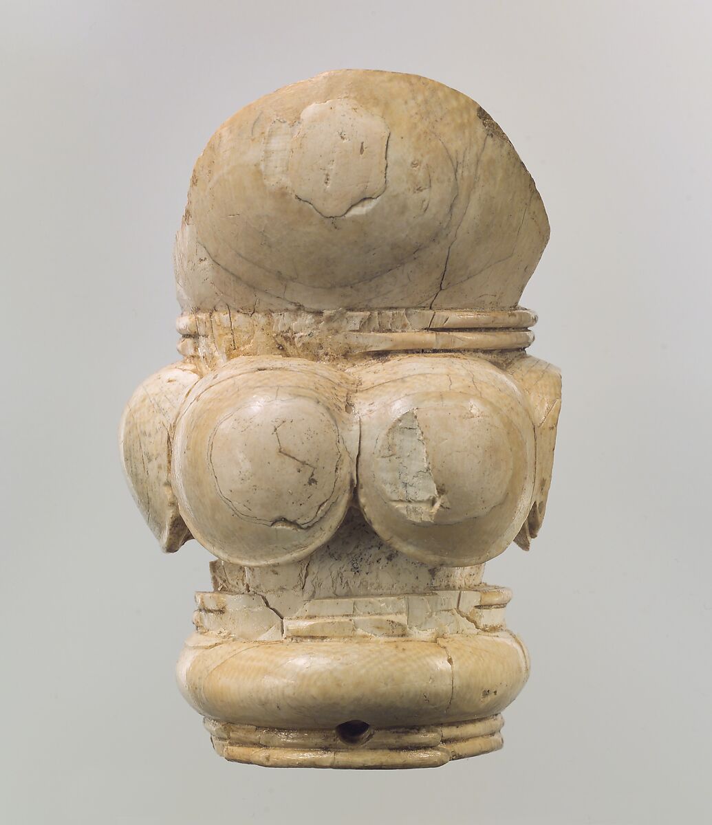 Furniture element carved in the round, Ivory, Assyrian 