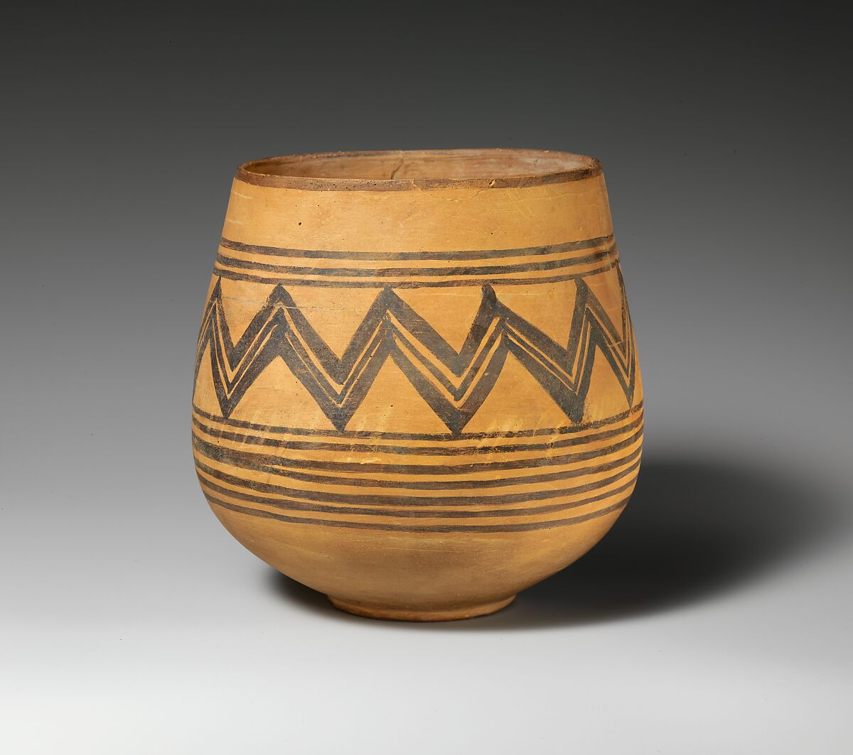 Bowl with painted decoration, Ceramic, paint, Indus 