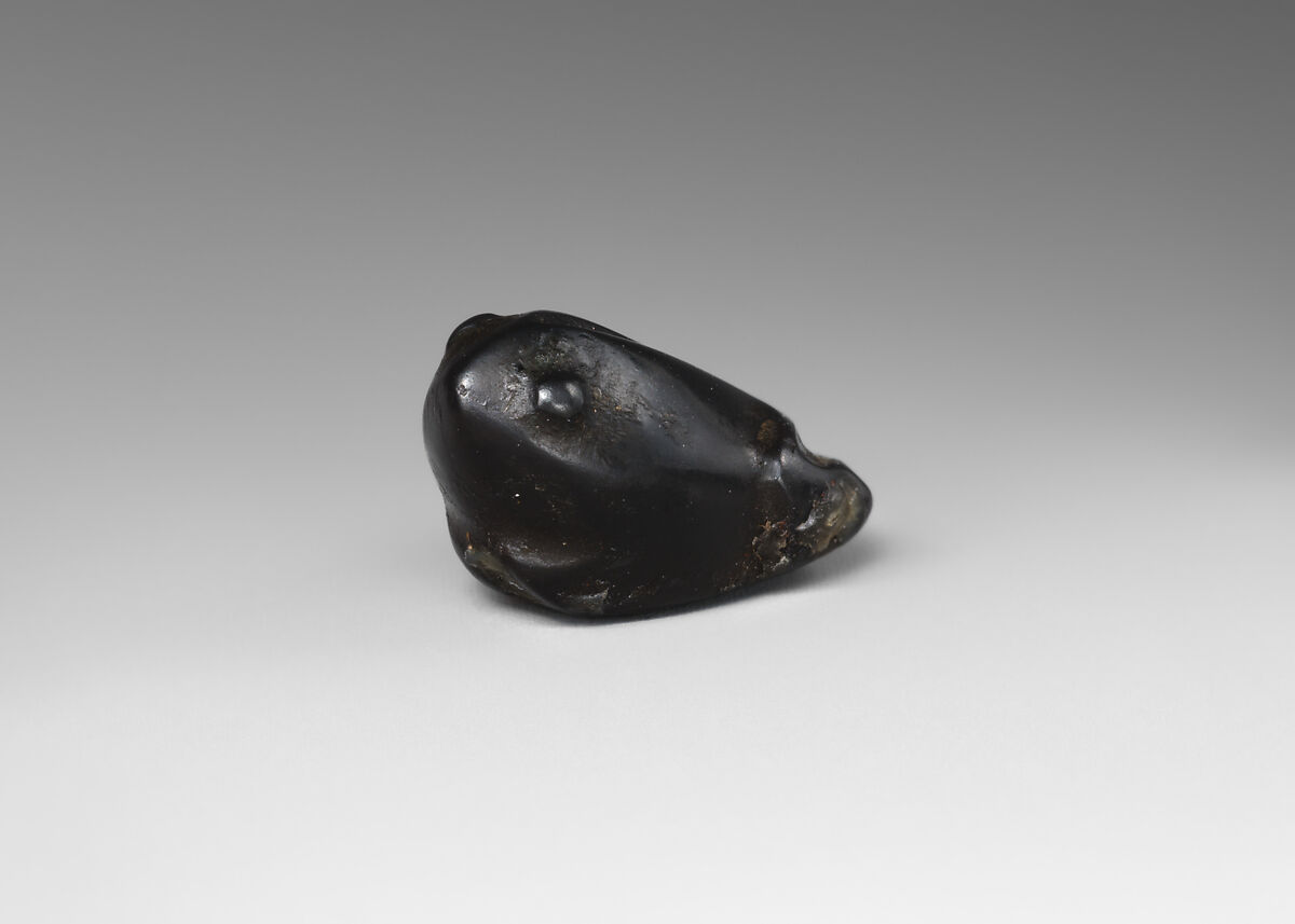 Weight in the shape of frog, Hematite 