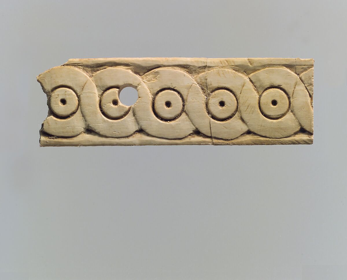 Border strip, Ivory, Assyrian 