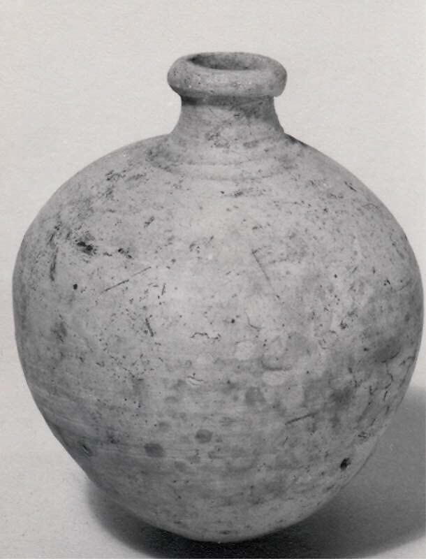 Miniature bottle, Ceramic, Assyrian 