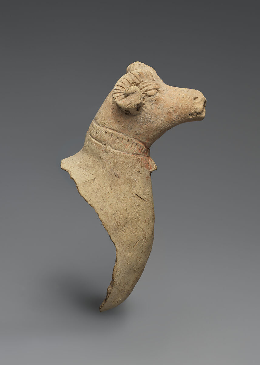 Rhyton, Ceramic, Parthian