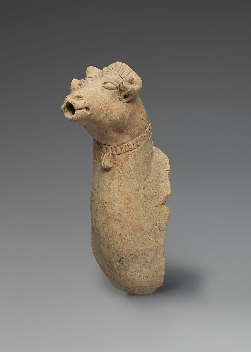 Rhyton, Ceramic, Parthian