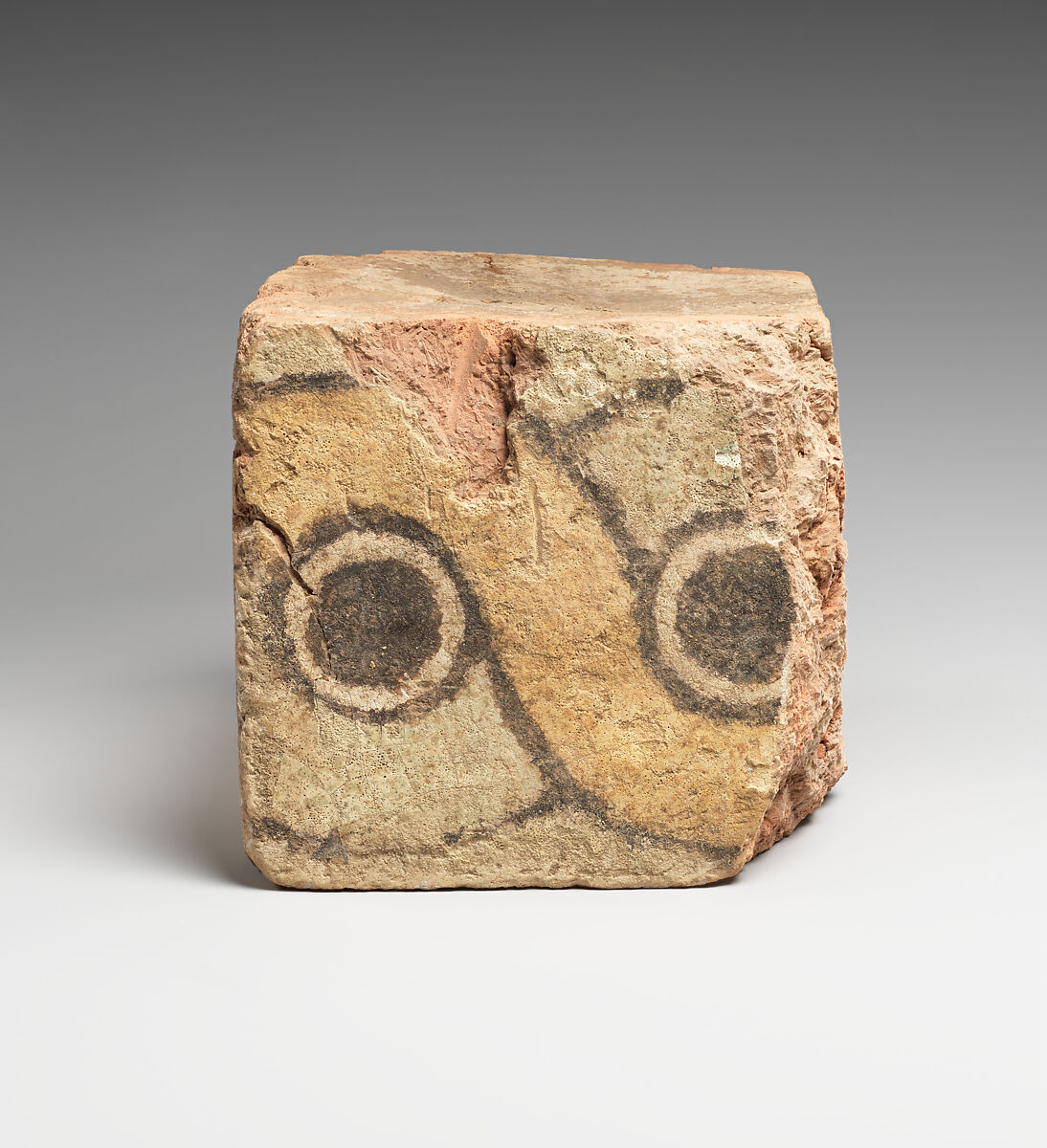 Brick, Glazed ceramic, Assyrian 