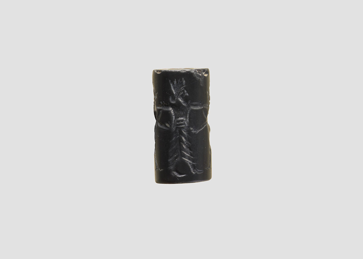 Cylinder seal, Hematite, Achaemenid