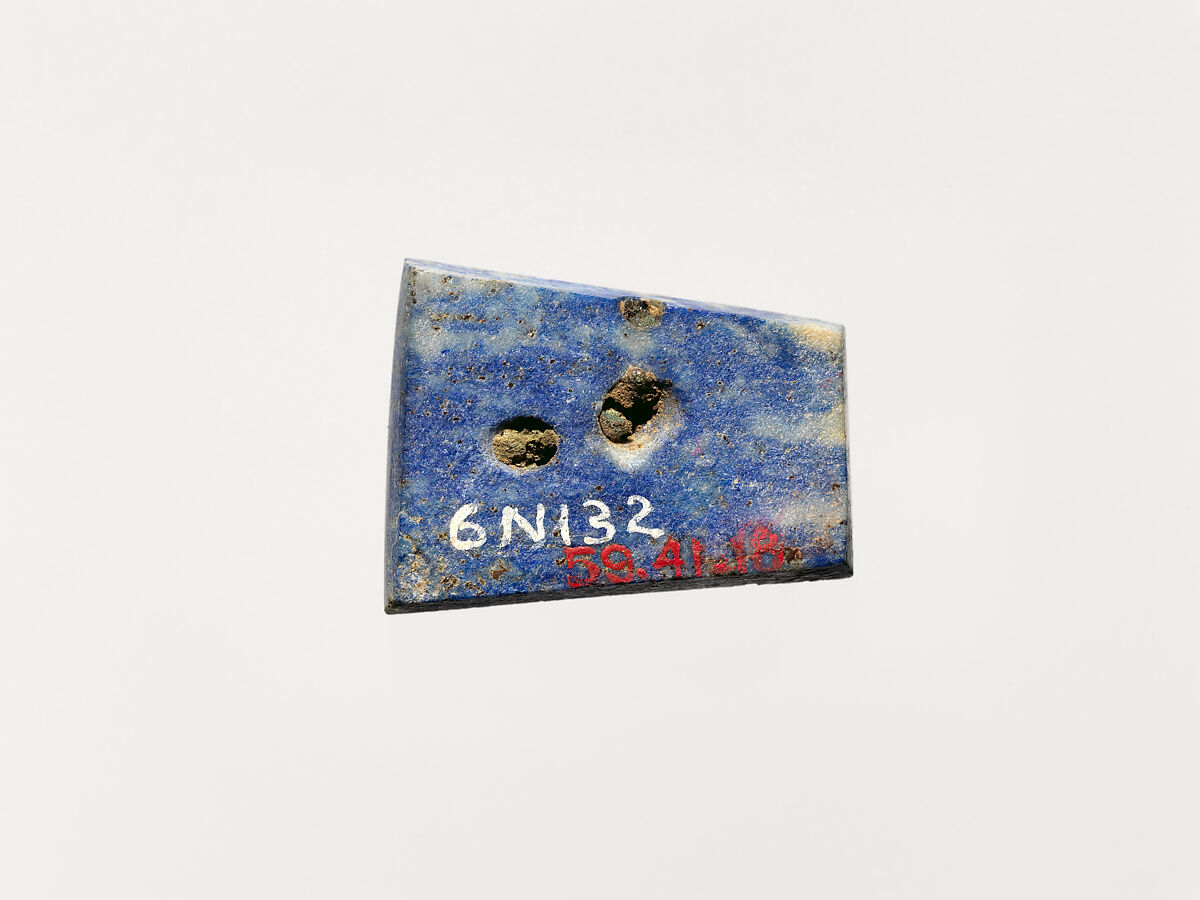 Inlay, Lapis lazuli, copper