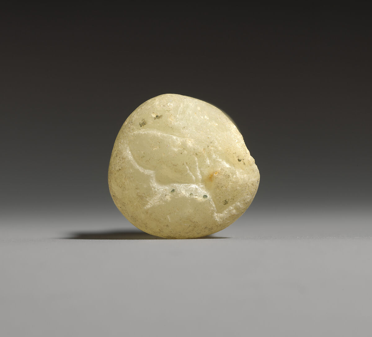 Stamp seal, Stone, Parthian