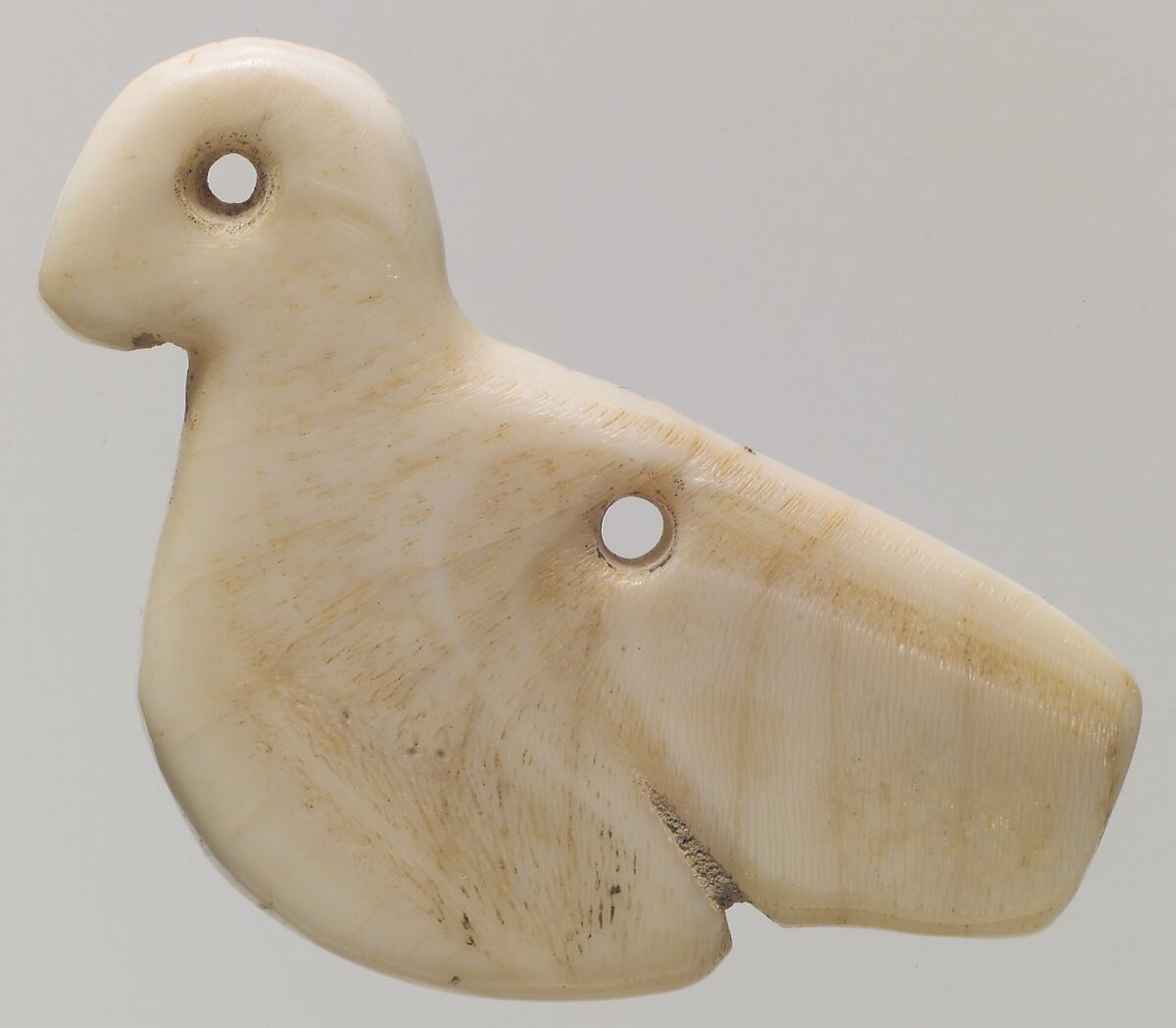 Pendant amulet in the form of a  bird, Shell, Sumerian 