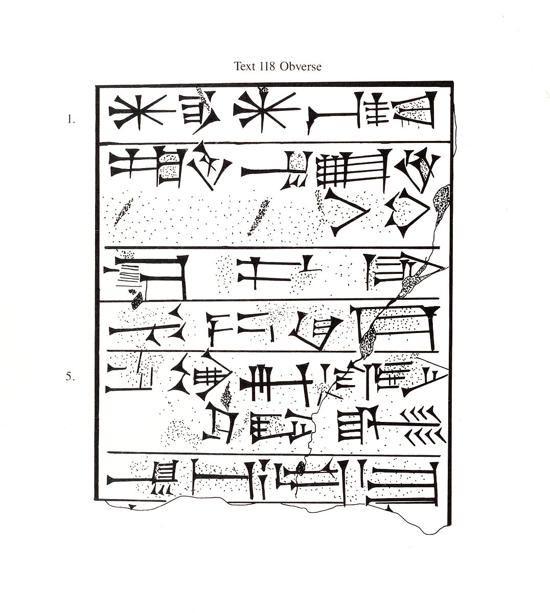 Inscribed brick, Ceramic, Isin-Larsa