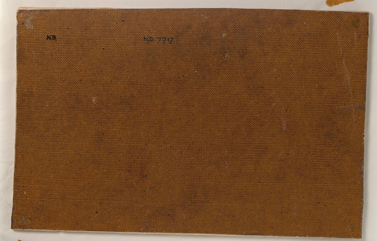 Chair back carved in relief, Ivory, Assyrian