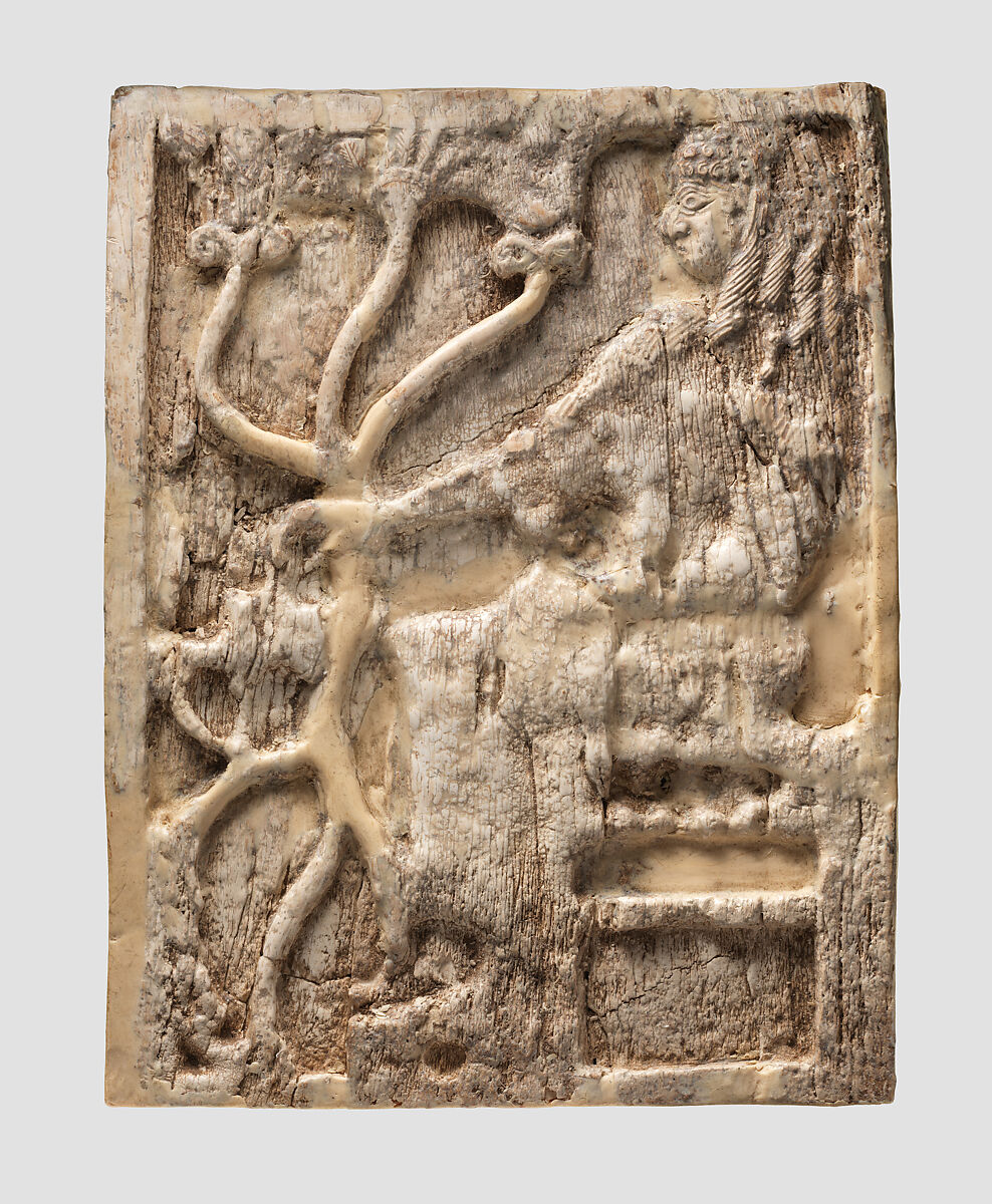 Panel, Ivory, Assyrian 