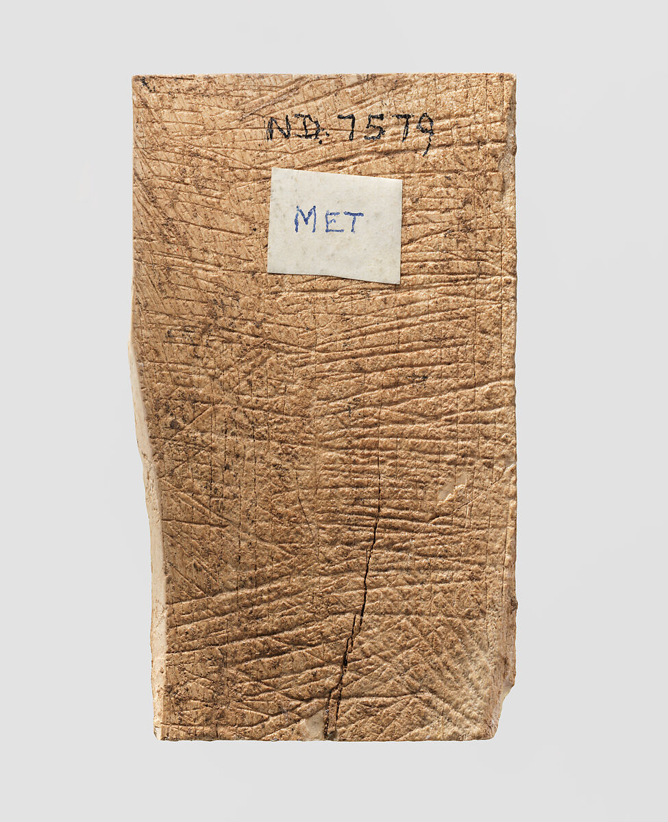Plaque, Ivory, Assyrian