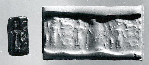 Cylinder seal, Steatite (?) 