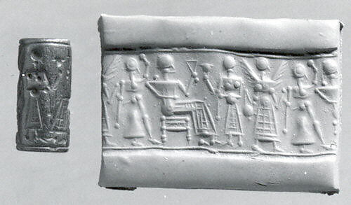 Cylinder seal, Steatite, Cypriot 