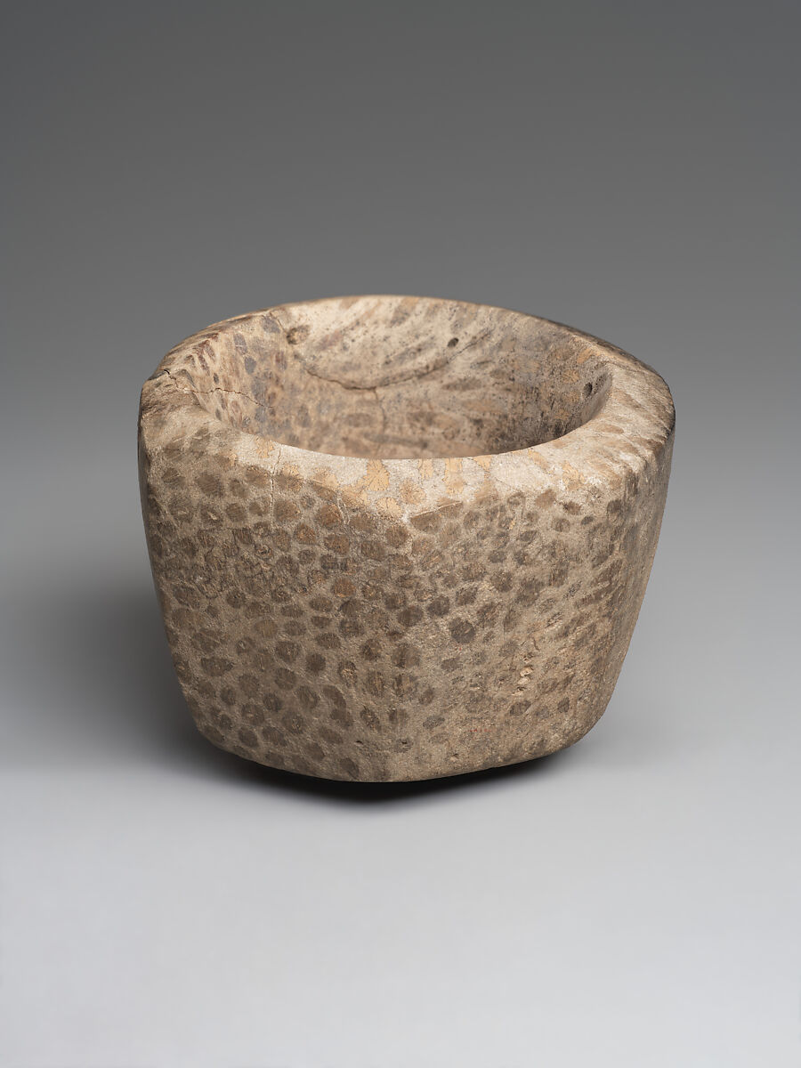 Bowl, Coral fossil, Iran 