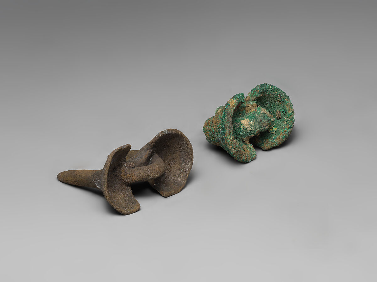 Harness or bridle fittings, Bronze, Iran