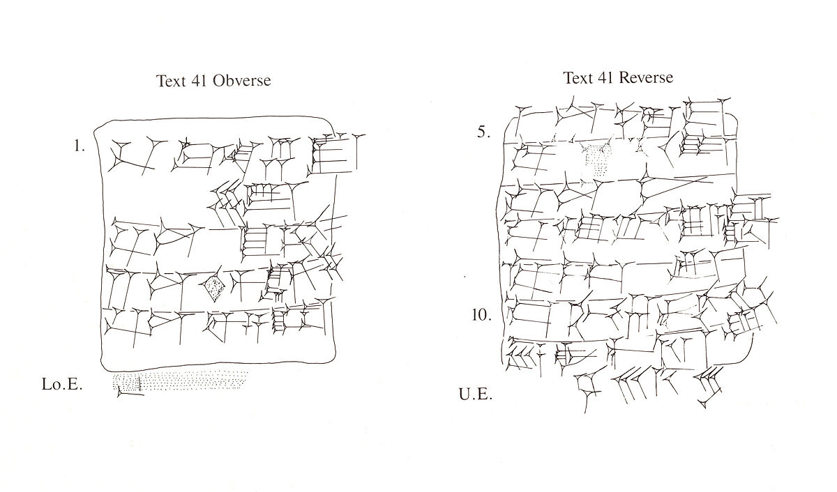 Cuneiform tablet: list of items for the throne of Gunura, Clay, Neo-Sumerian