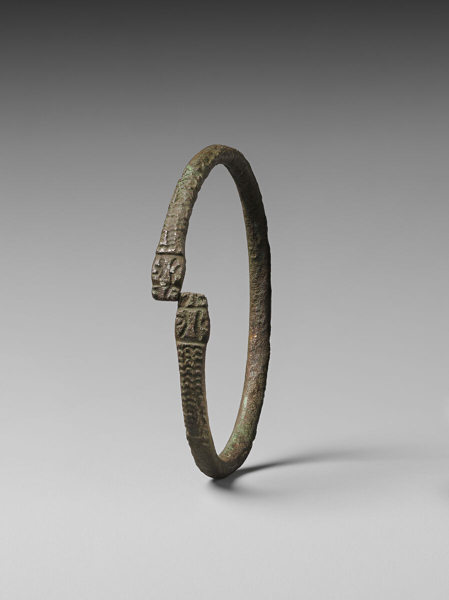 Bracelet, Copper, bronze, Iran